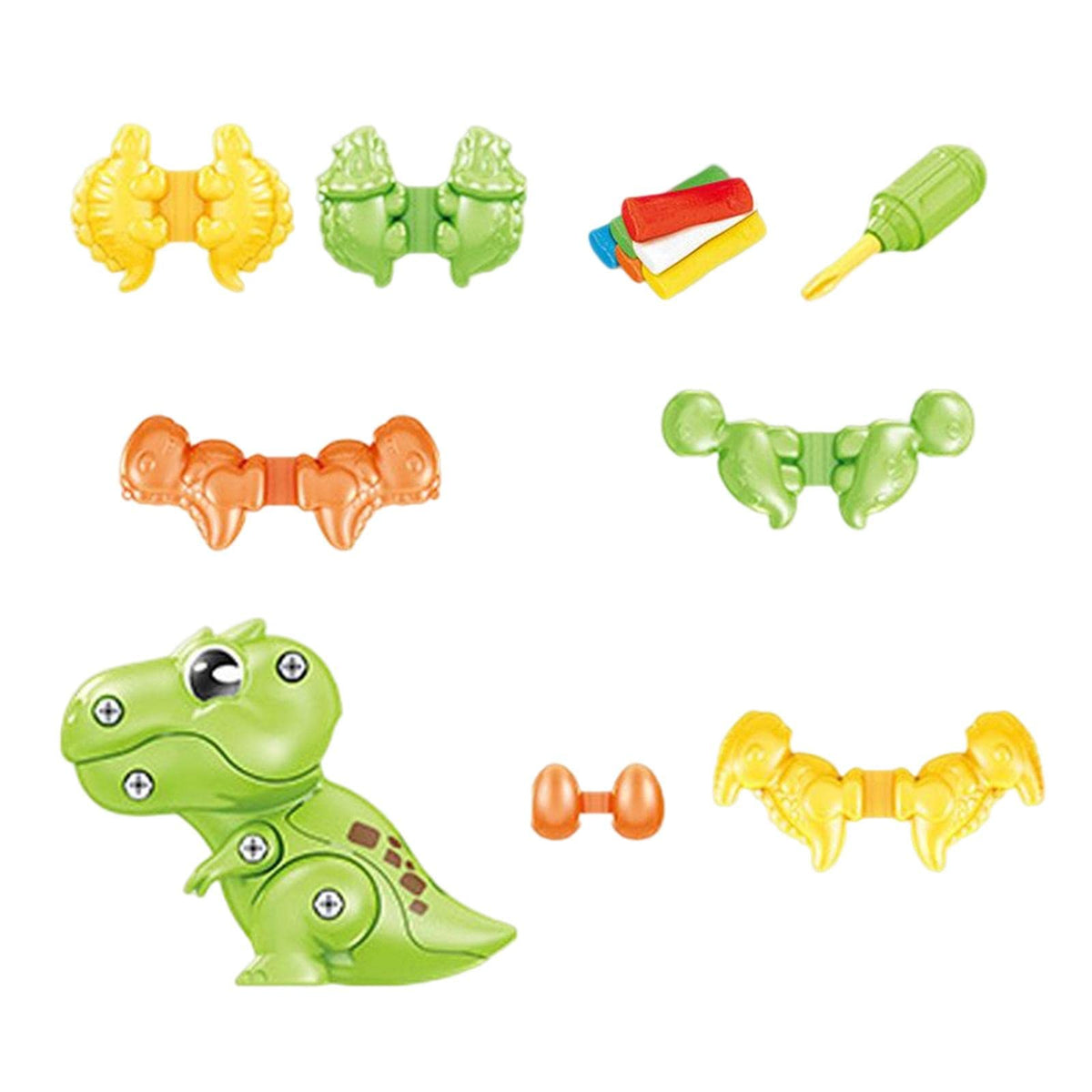 Bnf Clay Modelling Tool Kit Parent Child Interaction Toy Diy Mold For Toddlers Tyrannosaurus | Baby | Toys For Baby | Other Toys