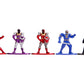 Jada Toys Power Rangers 20-Pack Die-Cast Metal Collectible Figures, 1.65", Multicolor