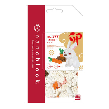 Nanoblock - Animal - Rabbit, Collection Series Building Kit
