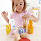 Hape Healthy Basics Kid'S Wooden Play Kitchen Accessories Food Set