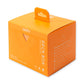 Vault X Trading Card Sideloading Deck Box  100+ sleeved cards  enhanced Exo-Tec Material  Card Holder Storage Box  Detachable Magnetic Lid  for MTG Commander Game  TCG (Orange)