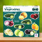 Toykraftt Next Step Vegetables Jigsaw Puzzle Set For Kids Age 3-4 Years - 10 Puzzles (4, 5, 6 Pieces) - Learn Cauliflower, Carro