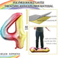 Goer Number 14 Balloons For 14Th Birthday Sweet 14 Party Decorations,42 Inch Jumbo Foil Helium 41 Balloons For 41St Birthday Party Decoration (Rainbow)