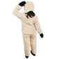 Feibel Kids Sheep Costume Fuzzy Little Lamb Halloween Christmas Outfit Long Sleeve Top + Pants + Hat + Gloves + Socks (Beige, S)