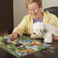 White Mountain 500 Piece Jigsaw Puzzle - Coffee & Cake, Engineered Wood, Sweets & Muffins Design
