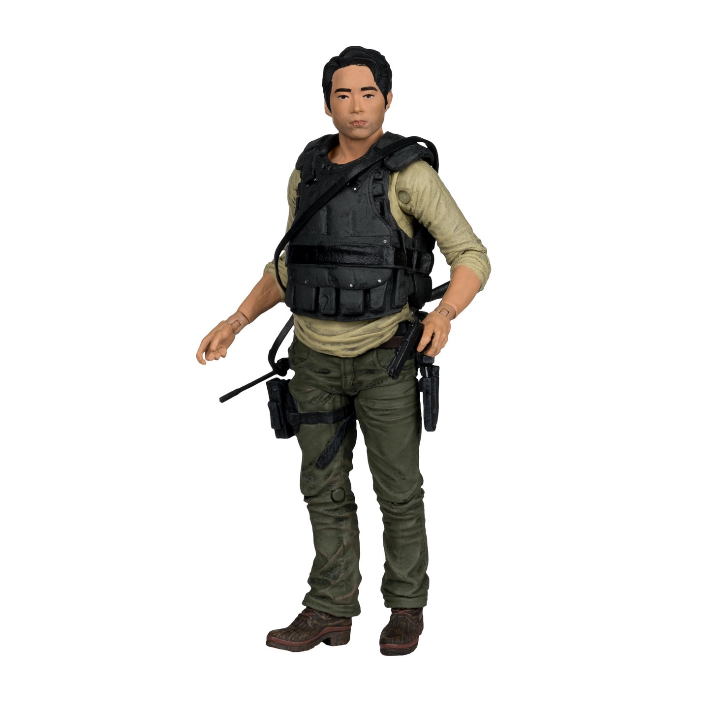 McFarlane Toys The Walking Dead Glenn Action Figure, 5in, Multicolor, Plastic, Model 14348