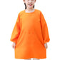 Lauthen.S Kids Art Smocks,Artist Painting Aprons Long Sleeve With Pocket For Toddler 4-8 Years(Orange)