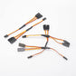 Rowiz 15cm RC Servo 1 to 2 Y Cables Male to Female Extension Lead Wire Cable for KK MWC Eagle Control Board Pack of 5 Set