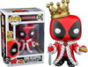 Funko Pop Marvel: King Deadpool Collectible Figure  Multicolor