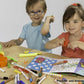 GIOTTO be-b Super Large Pencil Set of 6 Assorted Colours, Super Washable, Suitable for Ages 2+
