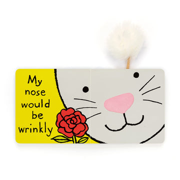 Jellycat If I Were a Bunny: Beige Touch and Feel Baby Board Book, 6 Inches - Perfect Children's Gift for Newborns and Toddlers