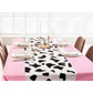 Oudain 4 Pcs 54 X 108 Inch Cow Table Cloths For Party Cow Tablecloth Paisley Table Runner Table Cover Rectangular Birthday Party
