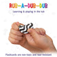 Merka High Contrast Baby Toys For Newborn Mold Free Bath Toys Black And White Cards For Babies Set Of 30 Floating Flashcards Sen