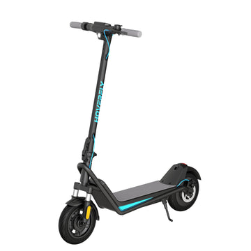 Hoverfly X3 Electric Scooter For Adults, 10'' Solid Tire, Max 18 Mile Range And 20Mph Speed, 500W Motor, With Front Dual Suspens