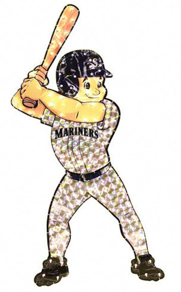 Mlb Seattle Mariners Window Light Up Player