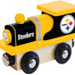 Masterpieces Nfl Pittsburgh Steelers Real Wood Toy Train, For Ages 3+, Black