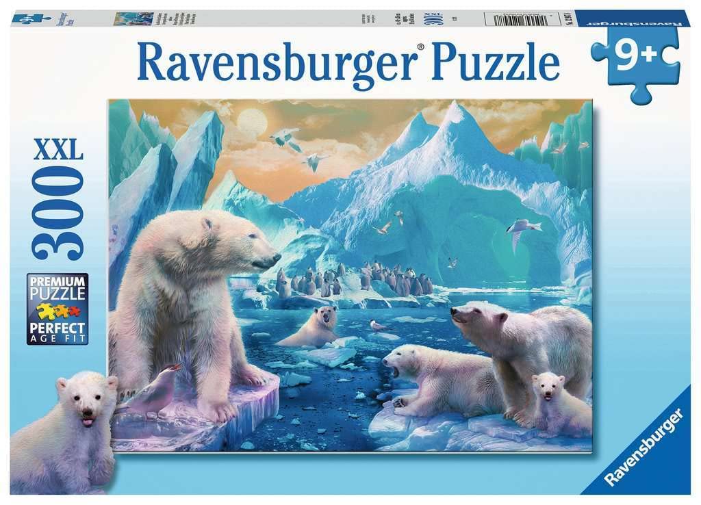 Ravensburger Polar Bear Kingdom 300 Piece Jigsaw Puzzle For Kids - 12947 - Every Piece Is Unique, Pieces Fit Together Perfectly