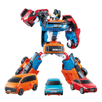New Tobot, Tobot Neo Tritan, Youngtoys Transforming Collectible Vehicle To Robot, Heroes Animation Character Toys For Kids 3 And