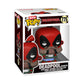 Funko Bitty Pop! Deadpool - Dinopool , 4-Pack And A Surprise Mystery Mini Figure - 0.9 Inch (2.2 Cm) Collectable - Stackable Display Shelf Included - Gift Idea - Party Bags Stocking - Cake Topper
