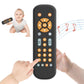 Baby Tv Remote Control Toy With Music, Tv Remote Toy With Realistic Light And Sound - English, French And Spanish 3 Language For Infant Toddler Play Remote Musical Toys, Bpa Free