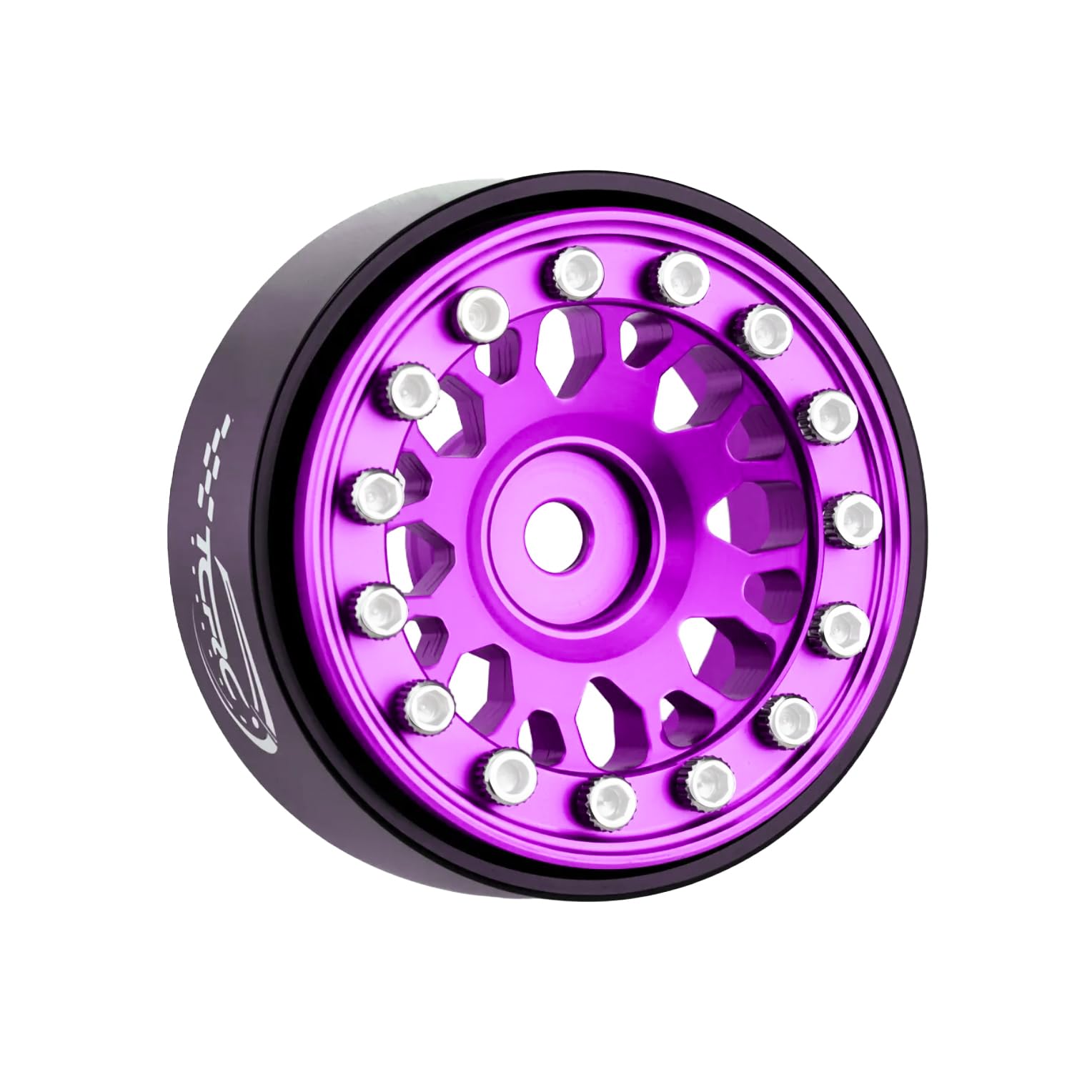 TCRC 4PCS 1.0inch Beadlock Wheels Hubs for 1/24 Axial SCX24 AX24 FCX24 TRAXXAS TRX4M Redcat Ascent-18 1/18 RC Crawler Car Upgrad
