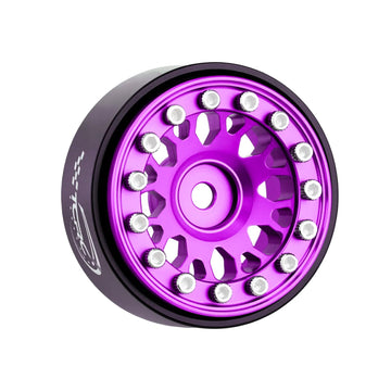 TCRC 4PCS 1.0inch Beadlock Wheels Hubs for 1/24 Axial SCX24 AX24 FCX24 TRAXXAS TRX4M Redcat Ascent-18 1/18 RC Crawler Car Upgrad