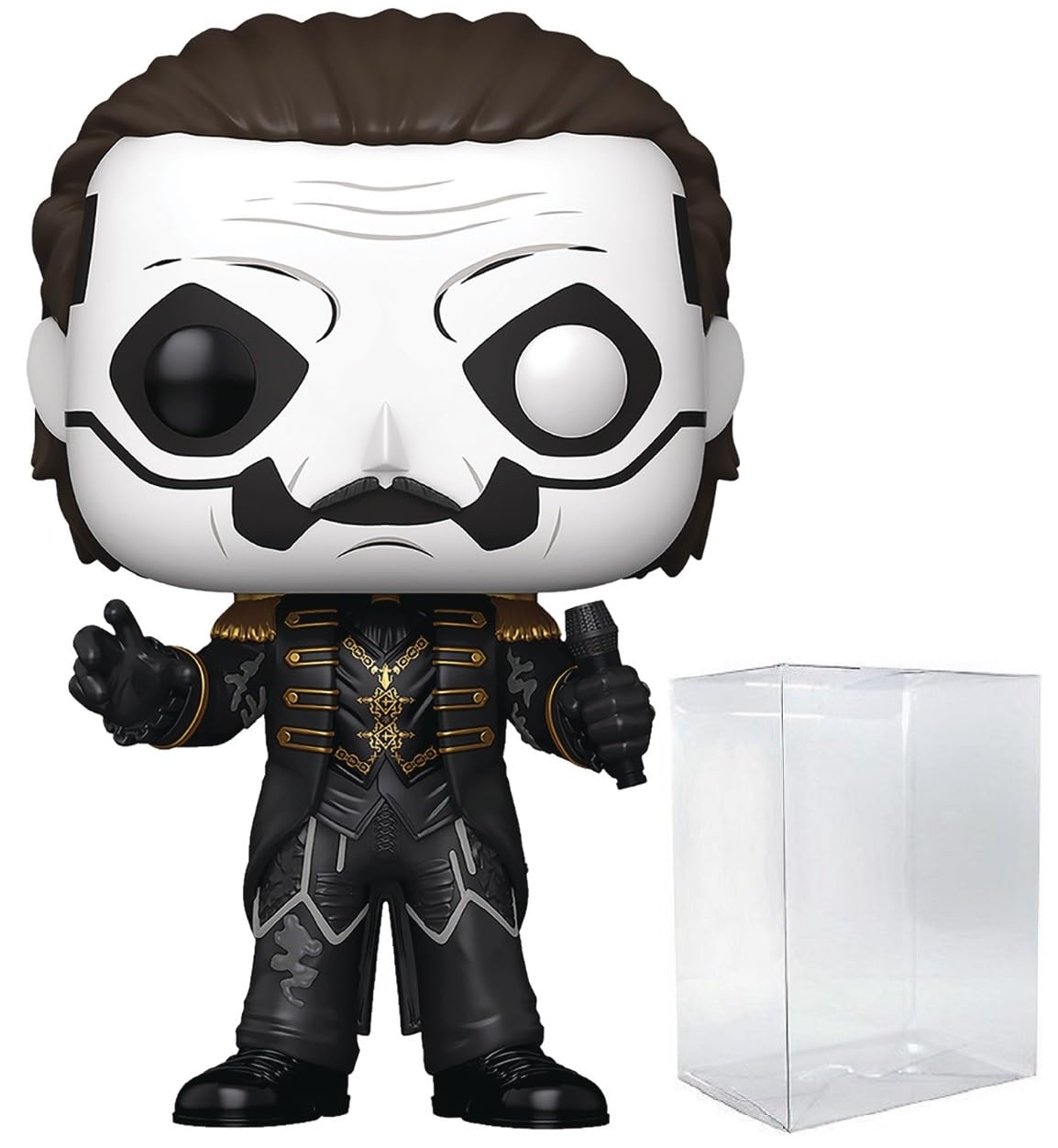 Pop Rocks: Ghost - Papa Emeritus Iv Funko Vinyl Figure (Bundled With Compatible Box Protector Case), Multicolored, 3.75 Inches