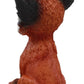 Mulandd YTC Brown and Black Smiling Fox TeeHee Themed Decorative Figurine Statue