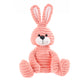 Apricot Lamb Toys Plush Corduroy Rabbit Bunny Stuffed Animal Soft Cuddly Perfect For Child （Red Bunny,8.5 Inches