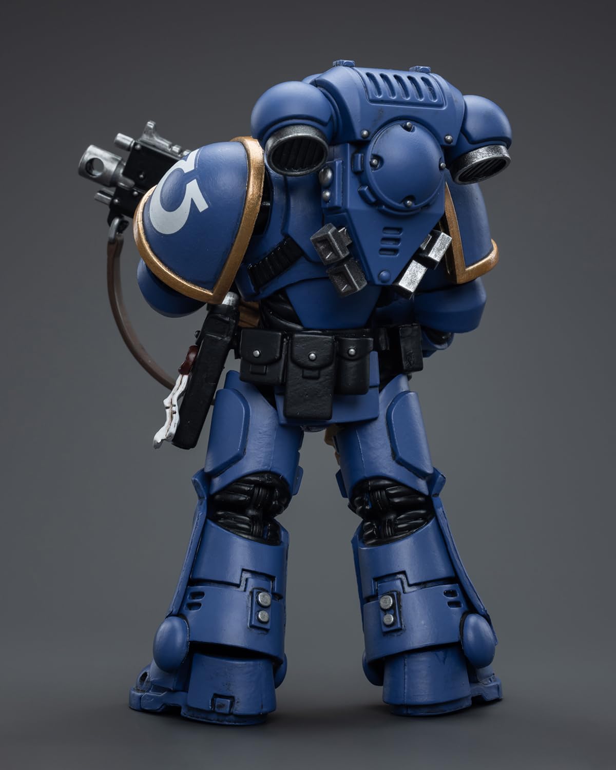 Joytoy Warhammer 40K Space Marine Genuine License 1/18 Soldier, 4Inch Models Space Marines Action Figures Kits (Ultramarines Intercessors)