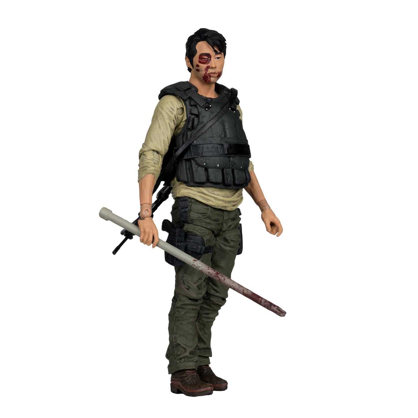 McFarlane Toys The Walking Dead Glenn Action Figure, 5in, Multicolor, Plastic, Model 14348