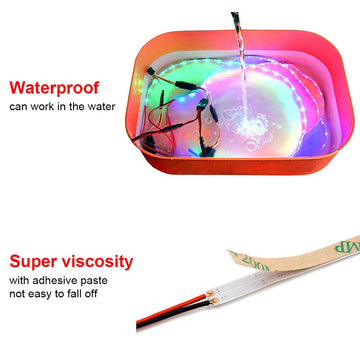 elechawk LED Light Strip for RC Fixed Wing Airplane Flying Wing Plane AR Wing Drone Model Car Truck (Pink)