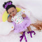 MAIHAO Reborn Baby Dolls Black Girl with Soft Body African American Real Life Babies Girl That Look Lifelike Newborn Baby Dolls