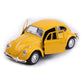 Berry President Classic 1967 Volkswagen Vw Classic Beetle Bug Vintage 1/32 Scale Diecast Metal Pull Back Car Model Toy for Gift/