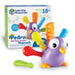 Learning Resources Pedro the Fine Motor Peacock - 6 Pieces Montessori Toys for Toddlers, Develops Fine Motor Skills, Multi, LER9094