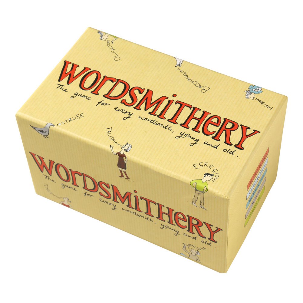 Clarendon Games Wordsmithery Quiz Game - 2 Players, Cardboard, Multicolor, Model 1093