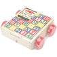 Melissa & Doug Classic ABC Block Cart - Multi Color, 1 Count (Pack of 1) - Educational Toy for Early Learning