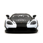 Hyper-Spec 1:24 2005 Porsche Carrera Gt Die-Cast Car, Toys For Kids And Adults(Black/White)