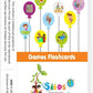 Playwayshop | Games Flash Cards For Kids | Action Learning Cards | 30 Laminated & Reusable Cards | Childhood Education | 16 Yea