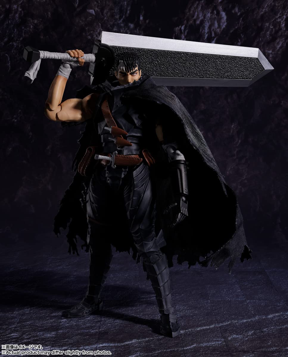 TAMASHII NATIONS - Berserk - Guts (Berserker protective covering) S.H.Figuarts Action Figure