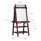 MEEDEN Art Easel for Kids: Double-Sided Solid Pine Wood Kids Easel with Paper Roll - All-in-One Kids Art Easel with Chalkboard &