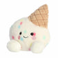 Aurora® Palm Pals™ Sprinkle Ice Cream™ Plush - 5" White Stuffed Animal for Kids & Collectors, Perfect Birthday Gift