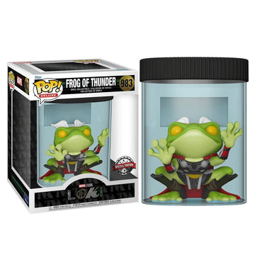 Funko POP! Deluxe Loki Frog of Thunder Vinyl Figure - Limited Edition Green Collectible - Model 55930