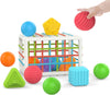 Mingkids Acrylonitrile Butadiene Styrene Baby Toys 12-18 Months,Baby Sensory Fine Motor Skills Developmental Toys,Gifts For 6 9