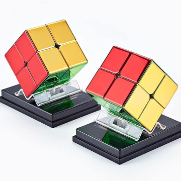 Hellocube Cyclone Boys 2X2 Speed Cube Magnetic Reflective Mirror Reflective,Stickerless Magic Cube Puzzle Toys