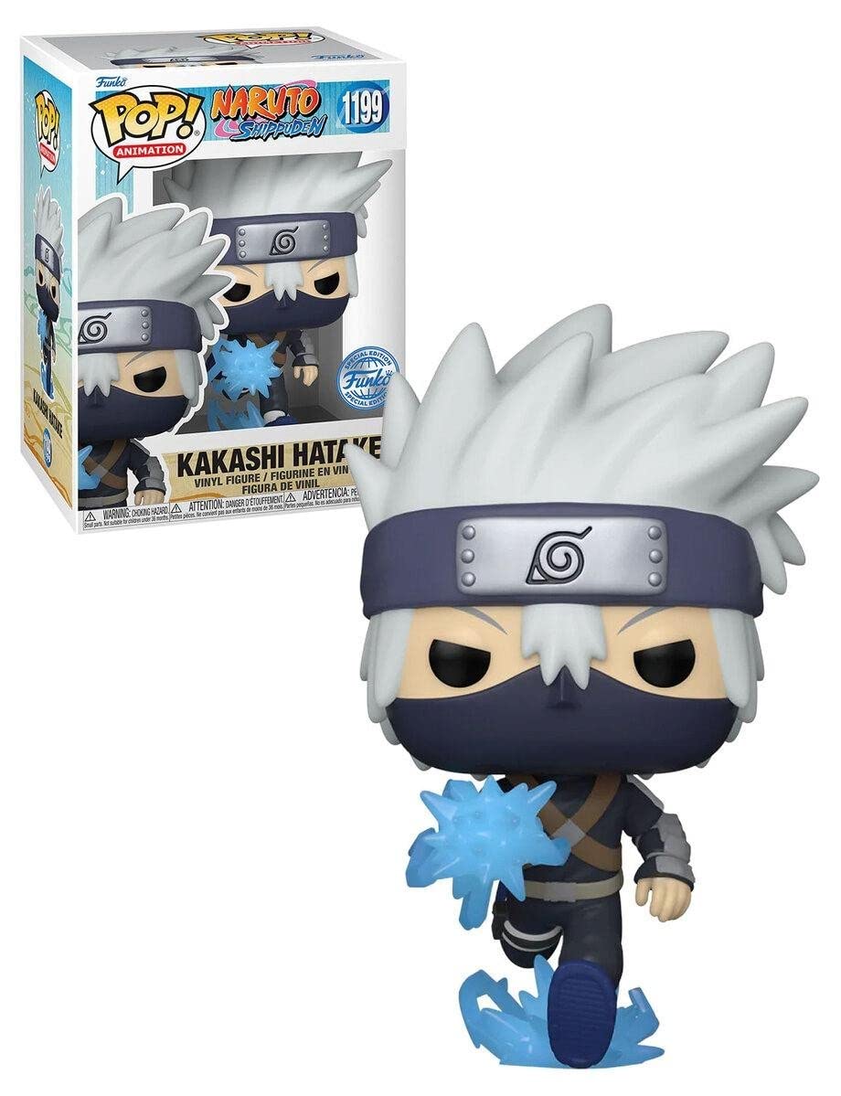 Funko POP! Animation Young Kakashi - LATAM Exclusive Vinyl Figure, Multicolor, Standard Size, Model 1199