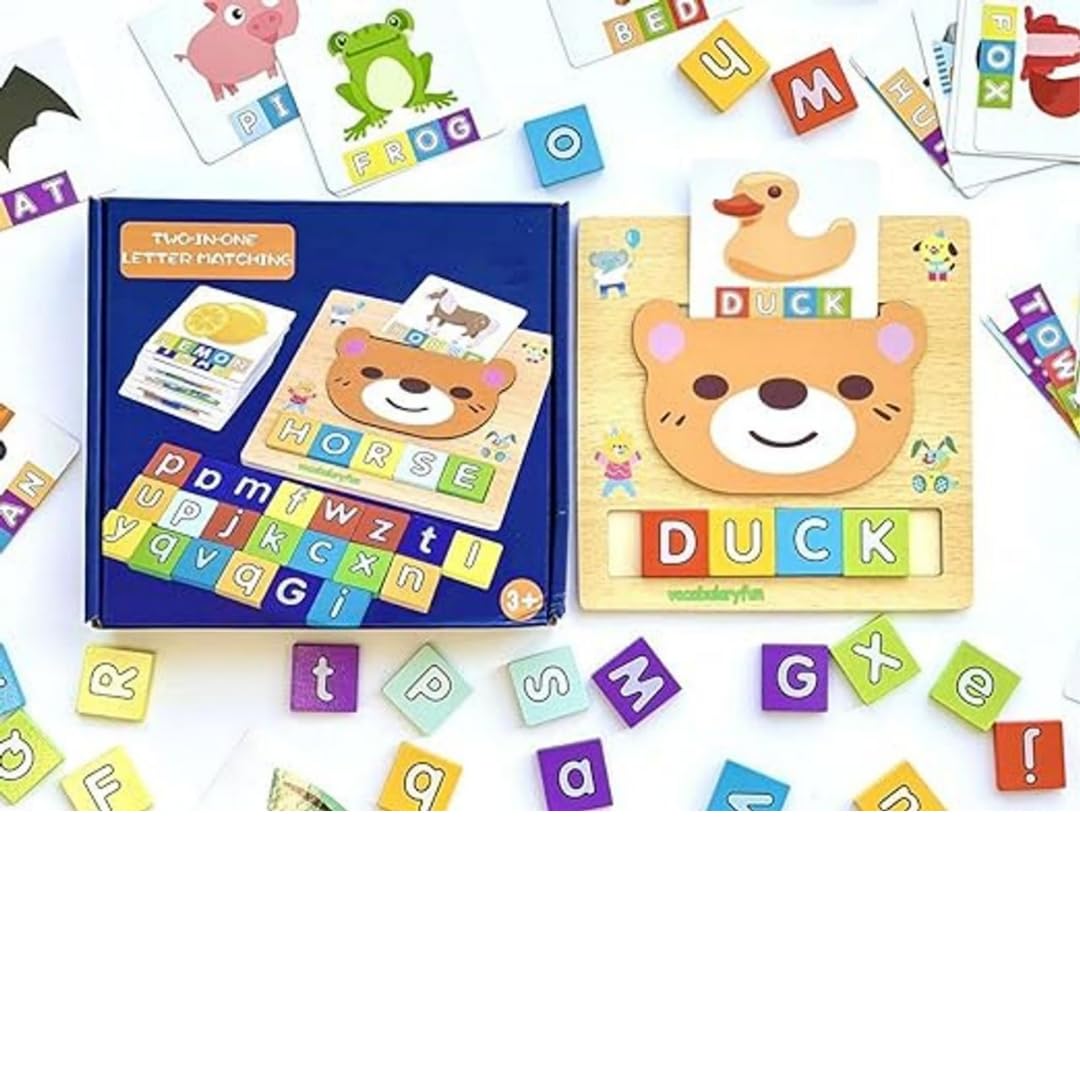 Hi5 Toys Spelling Cards Word Game for Young Boys and Girls