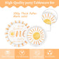 First Trip Around The Sun 1St Birthday Decorations Bohemian Hippie Sunshine Theme Party Tableware Includes Paper Plates Cups Nap