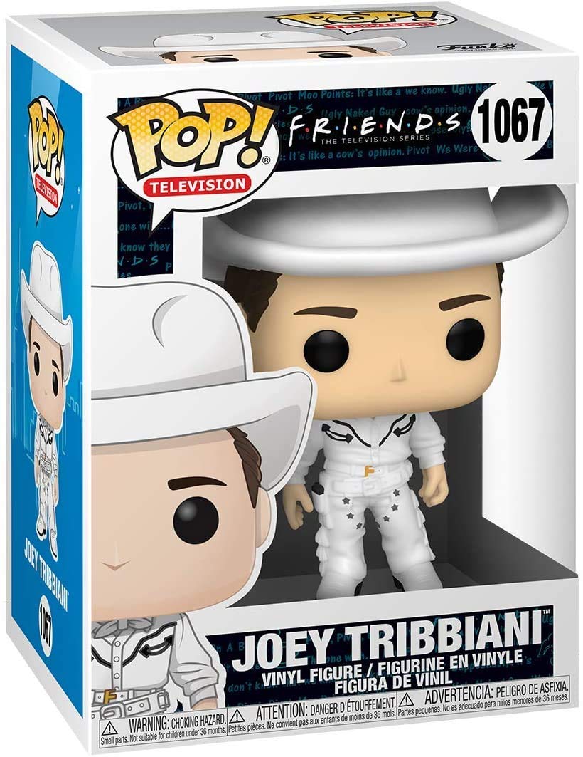 Funko Pop! Tv: Friends - Cowboy Joey Tribbiani Vinyl Figure (Bundled With Compatible Box Protector Case) Multicolored 3.75 Inche