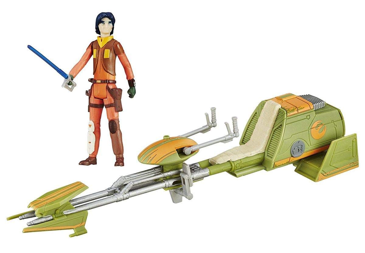 Star Wars R Ezra Bridgers Speeder Action Figure